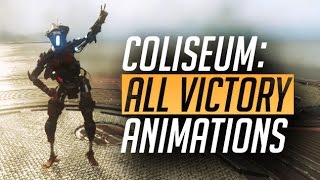 TITANFALL 2: All Coliseum Victory Animations | Colony Reborn Update