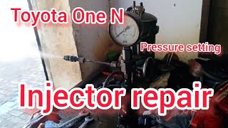 How to Toyota One N diesel injector repair one N injector repair