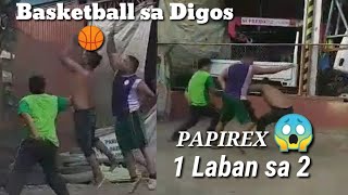 isa laban sa dalawa / basketball sa Mindanao 🏀