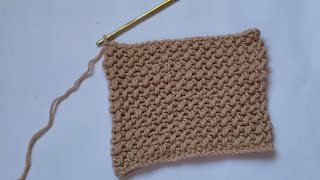 كروشيه غرزة جديدة تصلح كوفية /بلوفر/ Crochet new stitch