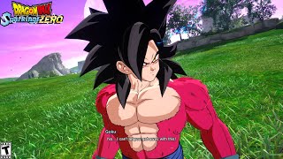 NEW Super Saiyan 4 Goku SPECIAL QUOTES & INTERACTIONS| DRAGON BALL: Sparking! Zero