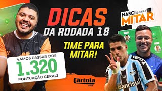 DICAS RODADA 18 - CARTOLSA FC 2023 - RODADA 18