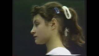 Elena Shoushounova (URS) - Worlds 1985 - Floor Exercise Final