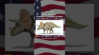 Dinosaurios Estatales de EEUU 🦖