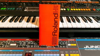 Roland Pocket Catalogue 1984 | What was in it?