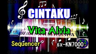 Vita Alvia - Cintaku | Remix [Karaoke] | sx-KN7000