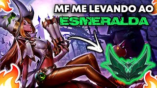 🔴 MF É MUITO FORTE! CHEGANDO AO ESMERALDA! - MISS FORTUNE RANKED GAMEPLAY