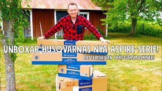 Provar nya Husqvarna Aspire-Serien!| Ett Gott Land