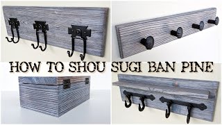 How To Shou Sugi Ban Pine