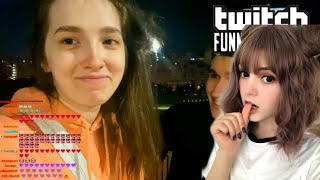 Оляша смотрит: Топ Моменты с Twitch | Толкнул Девушку Бустера в Бассейн | Modestal в Армии