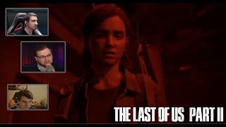 Реакия летсплейщиков на убийство норы | The last of us 2