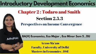 2024 Sem 5 | Sec 2.5.3 | Introductory Development Economics | Conditional Convergence