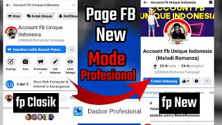 UBAH FP KLASIK KE MODE NEW PROFESIONAL FACEBOOK ‼️ TERBARU