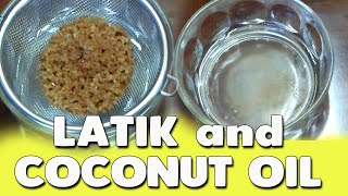 How to Make Latik and Coconut Oil