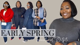 EARLY SPRING | Transitional Outfits | Work Wear + Colorful + Fun + Flirty Outfits