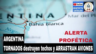 ⚠️ AVIONES ARRASTRADOS y techos se rompen 🟨 BAHIA Blanca ARGENTINA