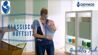 Klassischer Hüftsitz - Bindeanleitung DIDYMOS