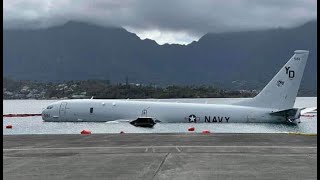 Boeing P 8A Poseidon runway excursion