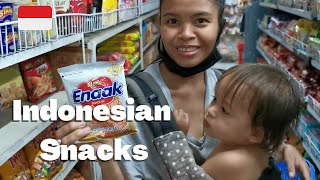 Indonesian snacks taste test, our son enjoyed this snack