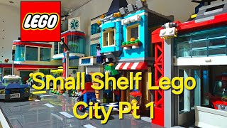 Building a Tiny LEGO City on My Shelf Part 1