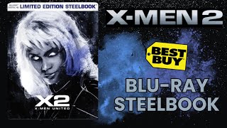 X2 X-Men United Limited Edition Best Buy Exclusive Blu-ray Steelbook | Released October 2, 2016