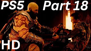 Episode 18 - Showdown: Battling Two Giants & Solving Puzzle! - God of War 4 Walkthrough PS5