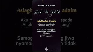 MERAWAT HATI DENGAN ISTIGHFAR #merawathati #istighfar #muhasabah #fyp