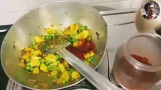 Cooking Potato Chilli