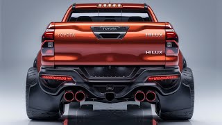 First Look: 2025 Toyota Hilux GR Sport Off-Road Pickup Reveal - The Most Powerful Innovation!