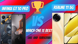 Realme 11 5g vs Infinix gt 10 pro | ⚡🔥Full Comparison 🔥⚡| which one is best