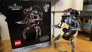 LEGO Star Wars Droideka 75381 Review! AMAZING BUILD!!!