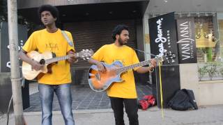 Equal Streets ## A street performance which made me STOP for a while .............