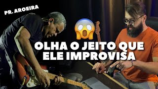 Olha o guitarrista da EYSHILA