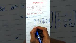 Find the value of a sq  // BCA Sem 1 Mathematics 1 // unit 1 Important question 10