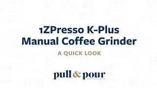 1ZPresso Hand Grinder Overview