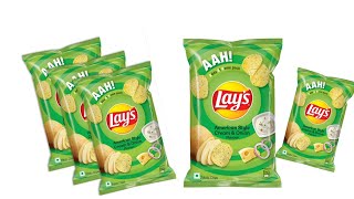 Lays biggggggg packs combo American style Cream & Onion flavor