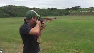 Savage SMLE No4 Mk1* Slowmo - 100m offhand