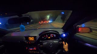 VAUXHALL ASTRA VXR POV NIGHT DRIVE!