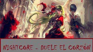 「Nightcore」Enrique Iglesias ft. Wisin - Duele el corazón