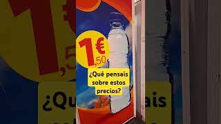 ¿Qué pensais sobre estos precios?#humor #meme #memes #agua