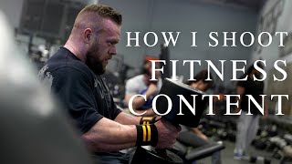 How I Shoot Fitness Video Content | For Videographers and Content Creators