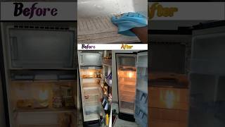 Refrigerator cleaning 😱🔥#cleaning #shortvideo