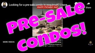 Looking for a pre-sale condo in Esquimalt? I have some. #TalkToTroy 📲250.883.7676 PreSaleListings.ca