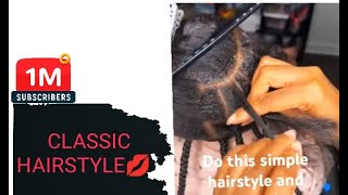 AFRICAN HAIRSTYLIST// SIMPLE BRAIDING TUTORIAL