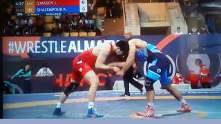 Kamran Ghasempour (IRI) VS  ILYASSOV (KAZ) 92KG  2022