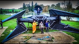 Colin Furze Tie fighter BTS