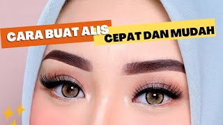 Tutorial alis anti badai ( hanya pakai pensil alis)