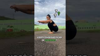 Você consegue ficar de cócoras? #cocoras #mobilidade #bibifitness