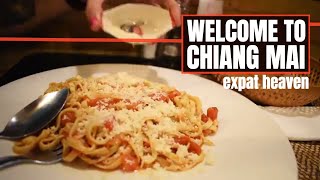 BEST ITALIAN FOOD IN  CHIANG MAI -- Thailand Travel Vlog  //  230