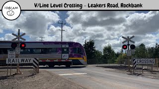 V/Line Level Crossing - Leakers Road, Rockbank